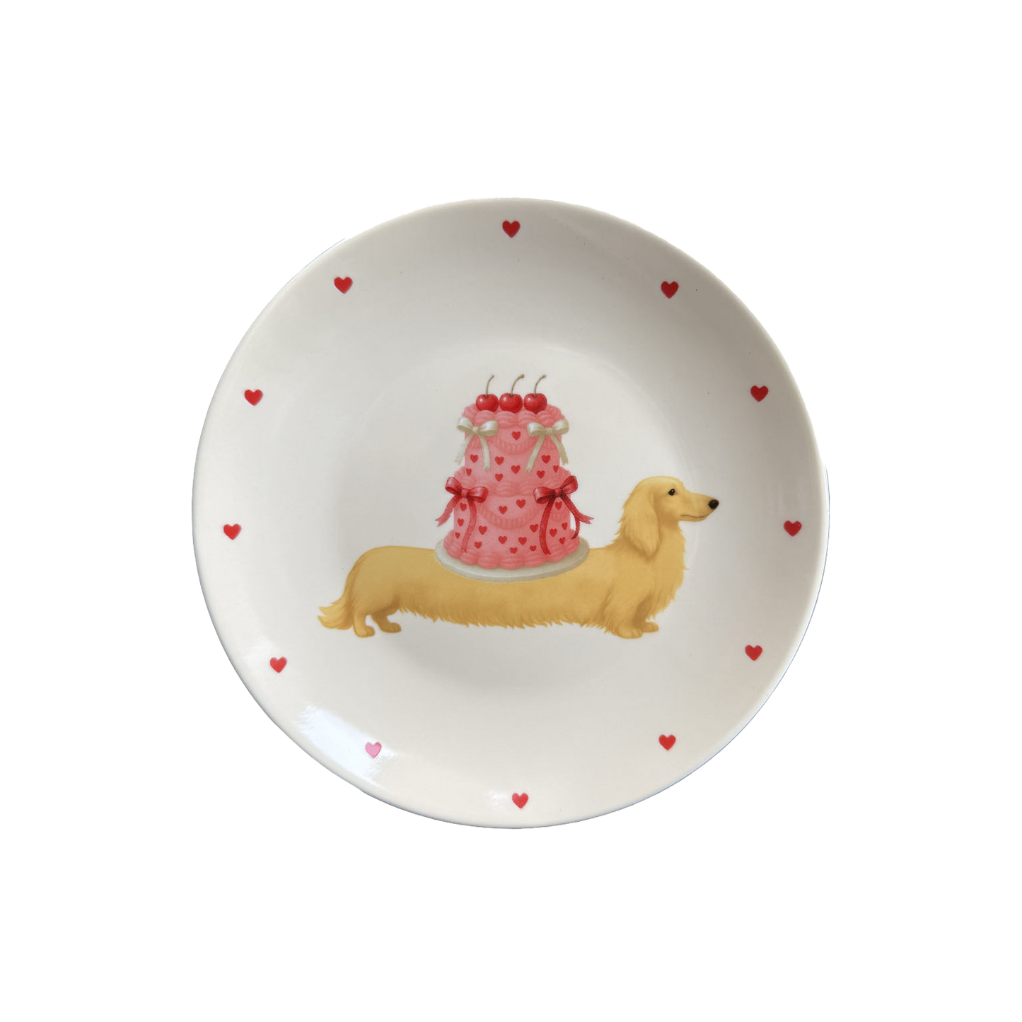 Dachshund plate